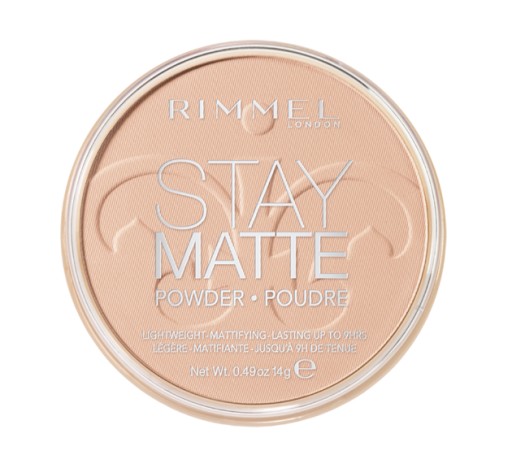 Прессованная матирующая пудра для лица Stay Matte 003 Peach Glow Rimmel 14 г