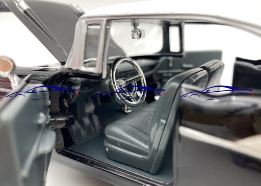 Chevrolet Bel Air 1957 1:24 черный Motormax 73228