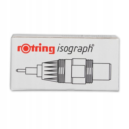 ЧЕРНИЛЬНЫЙ НАКОНЕЧНИК ТОПГРАФА, точность 0,10 ММ, ROTRING, рисование РАПИДОГРАФ