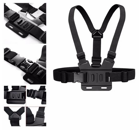 Крепление на грудь HARNESS для GoPro 12 11 10 9 8 7 DJI Osmo Eken