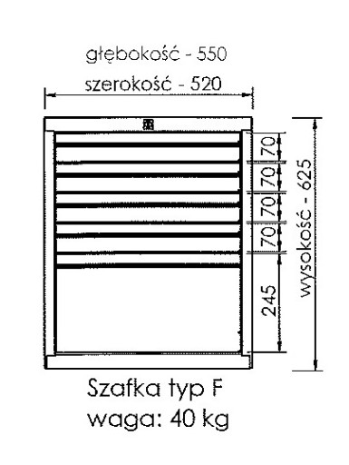 stół warsztatowy do garażu narzędziowy szuflady