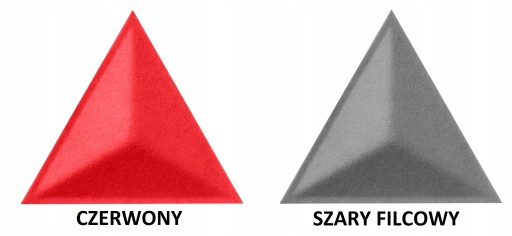 PANELE ŚCIENNE FILCOWE TRÓJKĄT 30X26 ECO SOFT 10