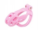 Cobra Cage Легкая клетка для ремня добродетели для пениса Chastita 4 Orring M