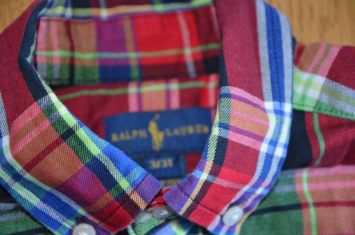 Рубашка Ralph Lauren, 3 года, 92-98 см, клетка.