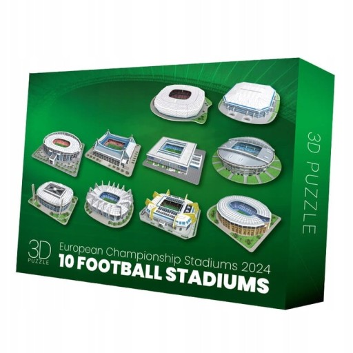PUZZLE 3D STADION PIŁKARSKI CAMP NOU FC BARCELONA LA LIGA 69 ELEMENTÓW