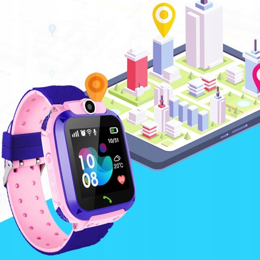 ВОДОНЕПРОНИЦАЕМАЯ КАМЕРА SMARTWATCH С GPS SOS