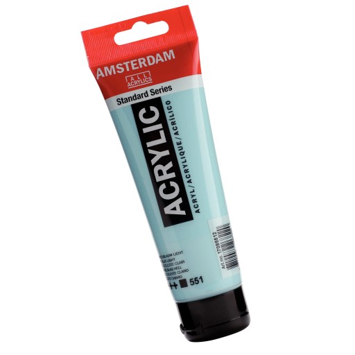 Farba Akrylowa Amsterdam Talens 120 ml BŁĘKIT NIEBA JASNY nr. 551