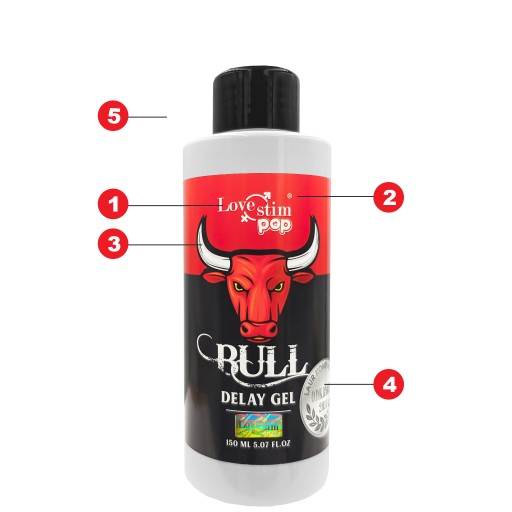 Bull Delay 150 мл вызывает онемение пениса и задерживает эякуляцию.