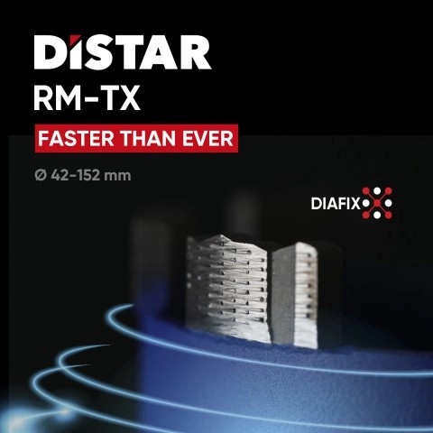 Сверло сухое алмазное Distar 132x450 RM-TX