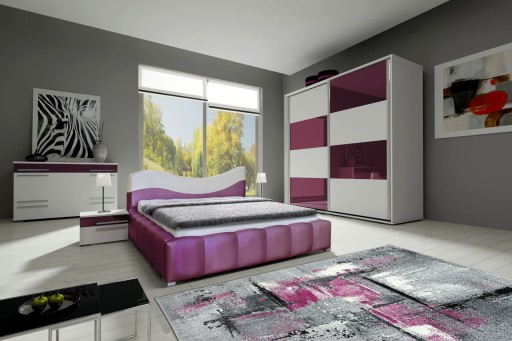 КОВЕР WORN FREEZE 120x170 СКАНДИНАВСКИЙ ФИОЛЕТОВЫЙ