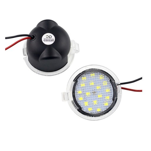 Зеркало заднего вида Puddle Light Замена 2 WIDES LED белый для Mondeo Mustang