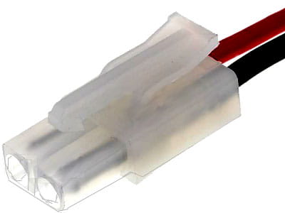 2-контактная розетка с кабелем 14–6,2 мм.