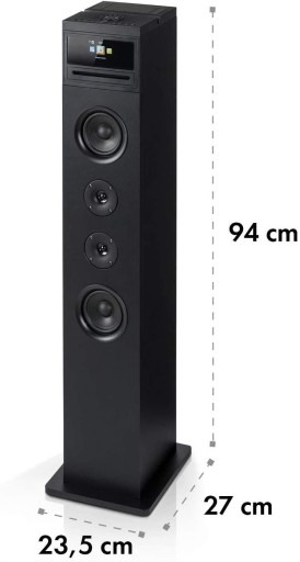 ДИНАМИК КРЫШКА ДИНАМИКА ДИНАМИК AUNA KARABOOM 100 WIFI DAB+ НОВЫЙ