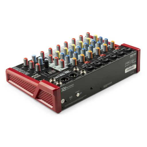 8-канальный студийный микшер PDM-Y801 BT phantom +48V Power Dynamics