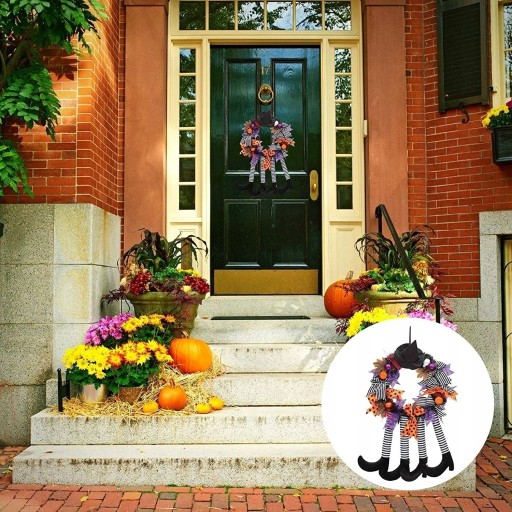 24 cale Wieniec dyniowy Dekoracje na Halloween