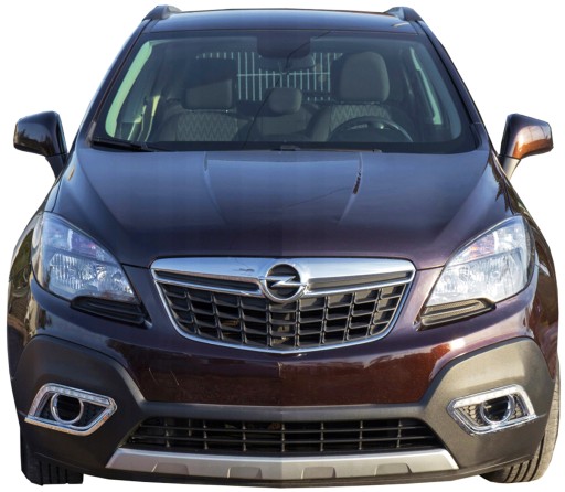 СТАЛЬНЫЕ НАКЛАДКИ БАМПЕРА OPEL MOKKA 2012-2016 гг.