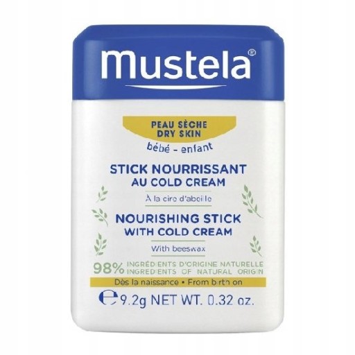 MUSTELA защитный стик с колд кремом 10 мл