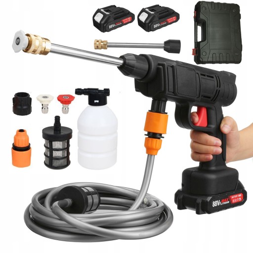 MYJKA CIŚNIENIOWA AKUMULATOROWA ZESTAW 1500W +2AKU