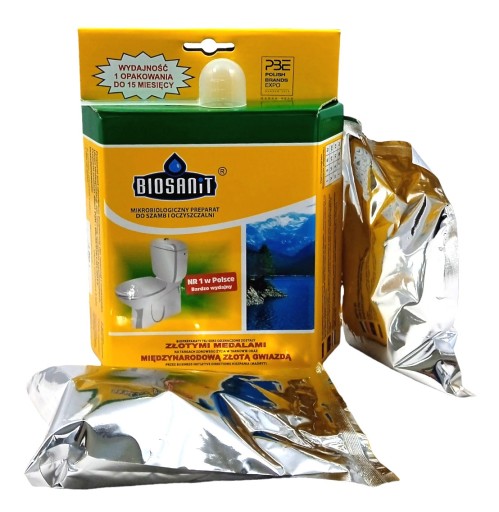 BIOSANIT 500 g BAKTERIE DO SZAMB I OCZYSZCZALNI