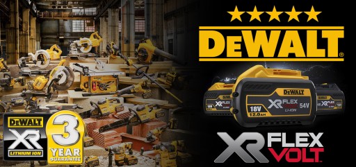 Угловая шлифовальная машина 54 В DeWALT DCG418T2 2x6,0 Ач TST
