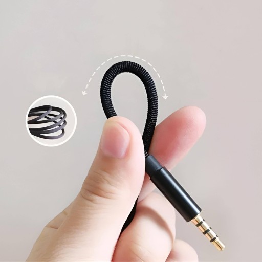 Аудиокабель-адаптер USB-C Mini Jack 3,5 AUX TYPE C