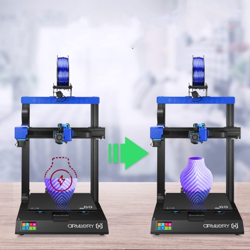 3D-принтер Artillery Sidewinder X2 PLA/ABS/PVA