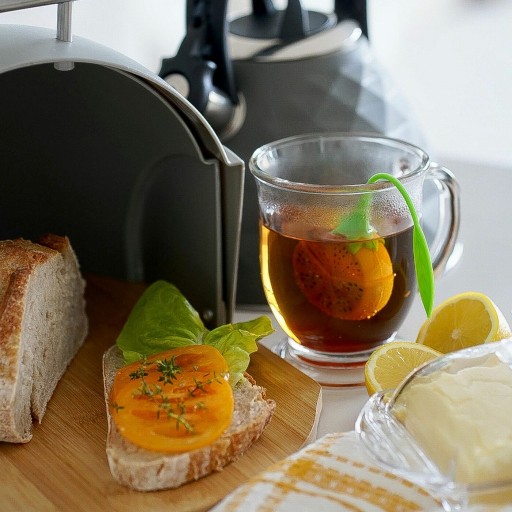 Силиконовый TEA INFUNER для кружки, АПЕЛЬСИН