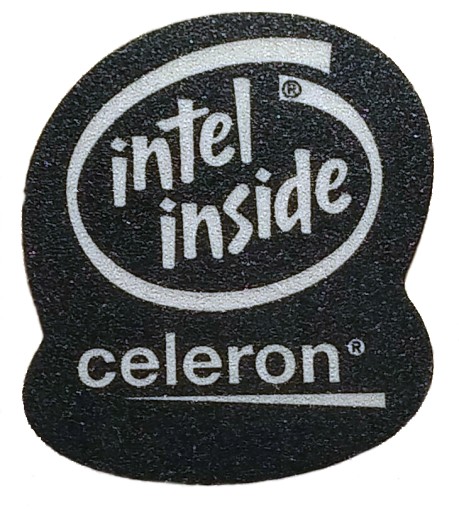 Наклейка INTEL CELERON 16х20мм [238]
