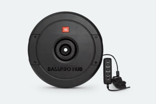 АКТИВНЫЙ САБВУФЕР JBL BASSPRO HUB МОЩНОСТЬ 200 Вт + ПУЛЬТ ДИСТАНЦИОННОГО УПРАВЛЕНИЯ