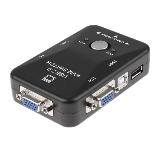 Порт USB 2.0 KVM-переключатель Мышь/клавиатура/видео