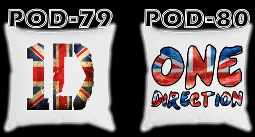 ПОДУШКА ONE DIRECTION + ПОДАРОК ​​НА ИМЕНИ ФАНАТЕЛЯ