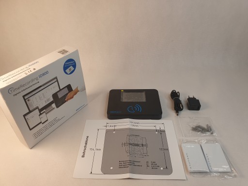 IdentSmart ID800 Регистратор рабочего времени, 15 карточек