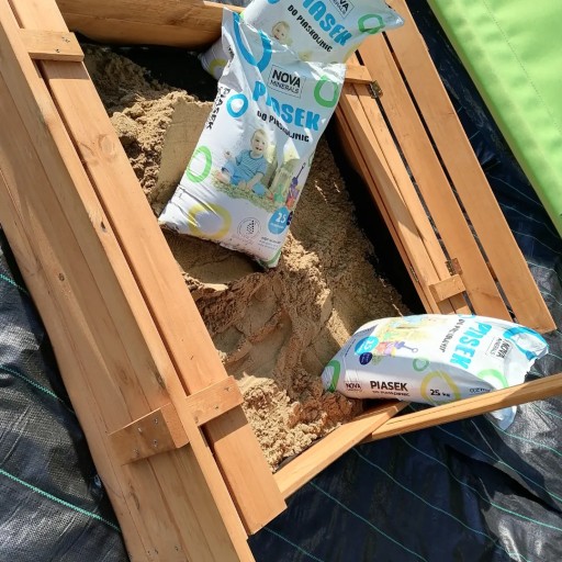 PIASEK DO PIASKOWNIC ATEST PZH BEZPIECZNY DZIECI DELIKATNY PLASTYCZNY 25kg