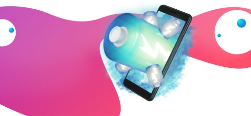 Смартфон myPhone Fun 9, экран 5,45 дюйма, две SIM-карты