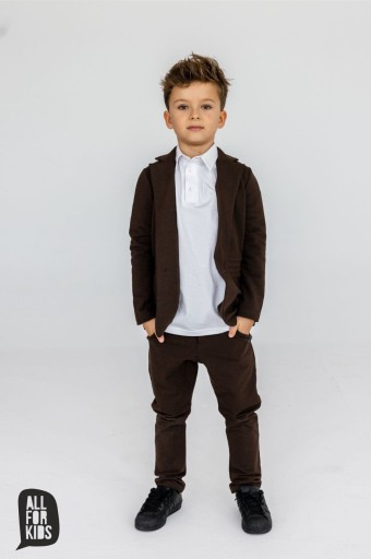 Коричневая куртка All For Kids 104/110