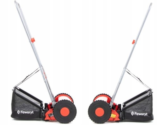 FAWORYT TKR300 РУЧНАЯ БАРАБАННАЯ КОСИЛКА С МЕХАНИЧЕСКОЙ КОРЗИНОЙ 30 см