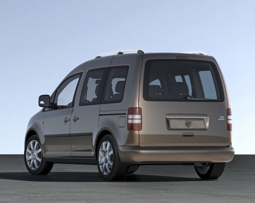 Рейлинги на крышу VW Caddy 2015+ КОРОТКО