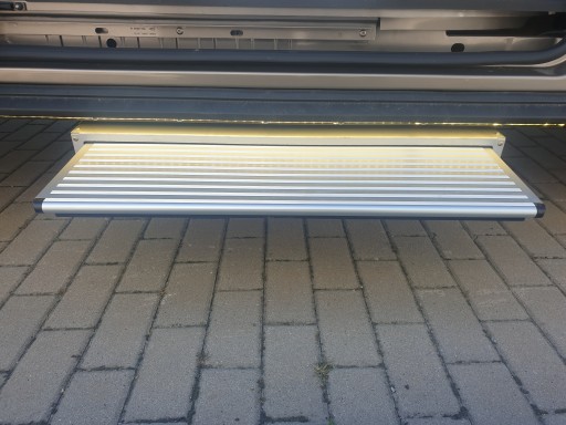 Stopień wysuwany do kampera i busa PRO 45 cm