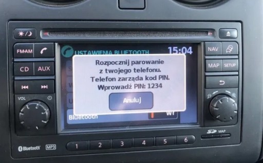 NISSAN CONNECT LCN1 ПОЛЬСКОЕ МЕНЮ LECTOR MAP 2023