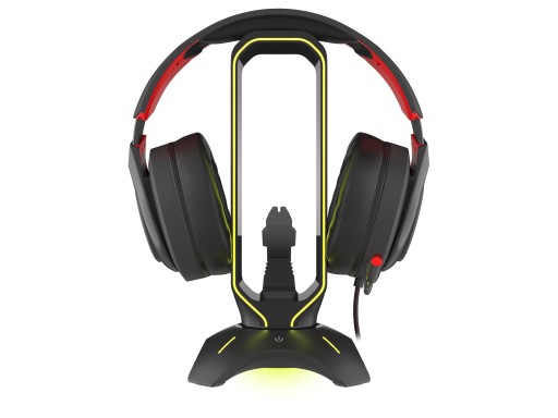 Мышь Bungee Genesis LED RGB подставка для наушников
