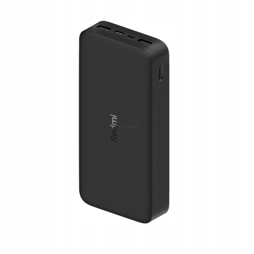 Powerbank с быстрой зарядкой Xiaomi Redmi 20000 мАч, 18 Вт (черный)