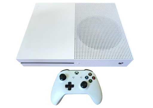 KONSOLA MICROSOFT XBOX ONE S 500gb + 2 PADY + OKABLOWANIE - KOMPLET