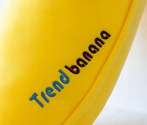 MASCOT Banana 80см большая подушка с фруктами PLUSH