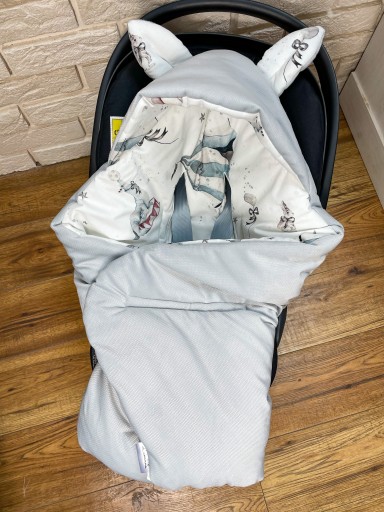 хлопковый чехол на сиденье, пружинное одеяло, 3-точечная