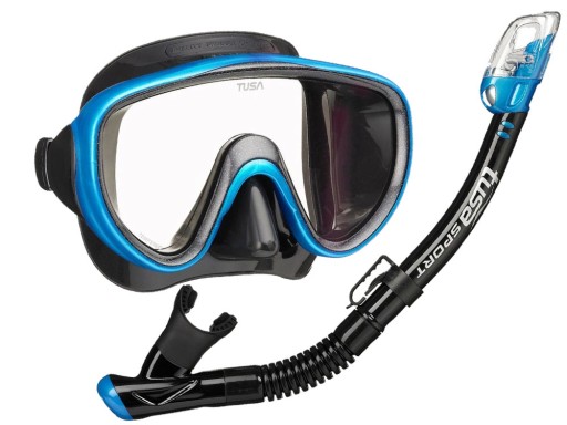 TUSA SET маска SERENE PRO MB трубка DRY VALVE ласты FF19 подводное плавание ML