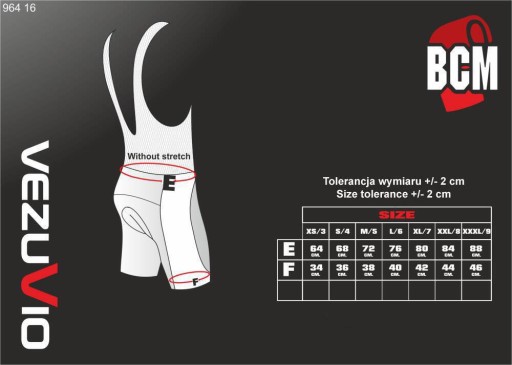 Мужской комплект Vezuvio Carbon Evo, размер XXL