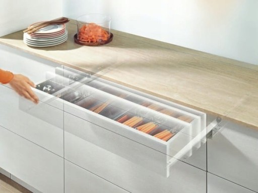 BLUM TANDEM 550F5000B НАПРАВЛЯЮЩАЯ ЧАСТИЧНОЙ ВЫДВИЖНОЙ