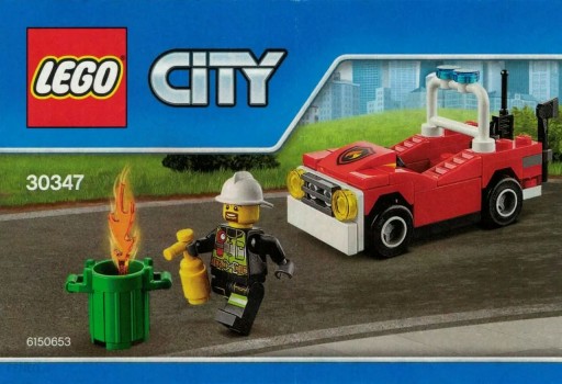 LEGO City 30347 Кубики для пожарной машины, 53 шт.