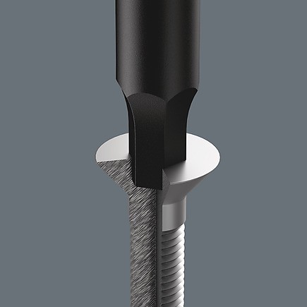 Цельная шестигранная отвертка HEX-Plus 0,9 мм WERA 2054
