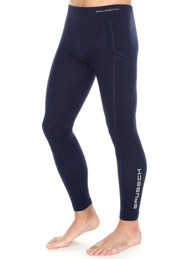 BRUBECK TERMOAKTYWNE SPODNIE GETRY MĘSKIE LEGGINSY EXTREME WOOL WEŁNA L